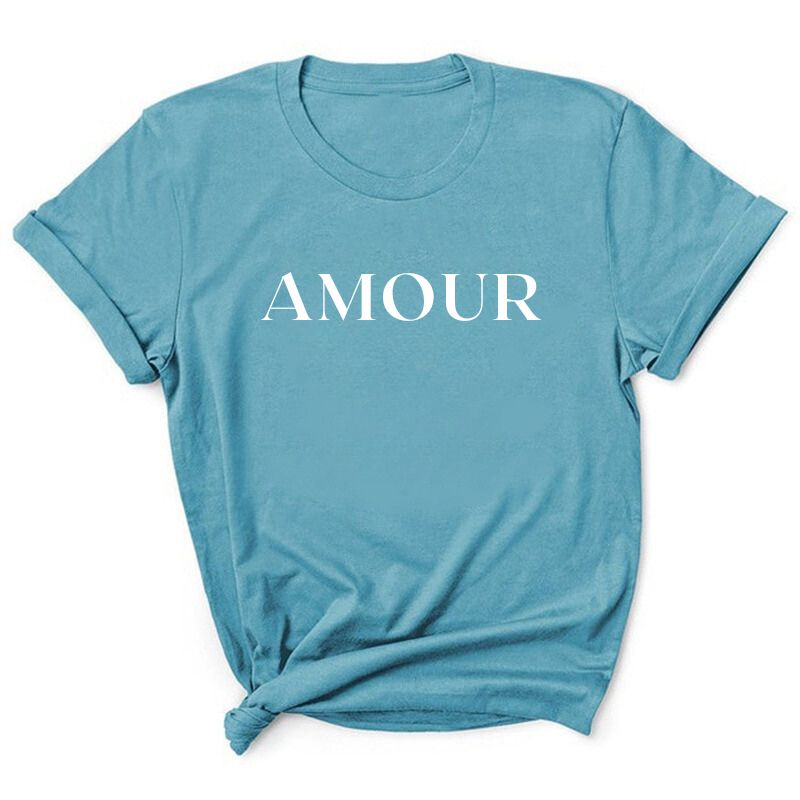 T-Shirt Amour Bleu