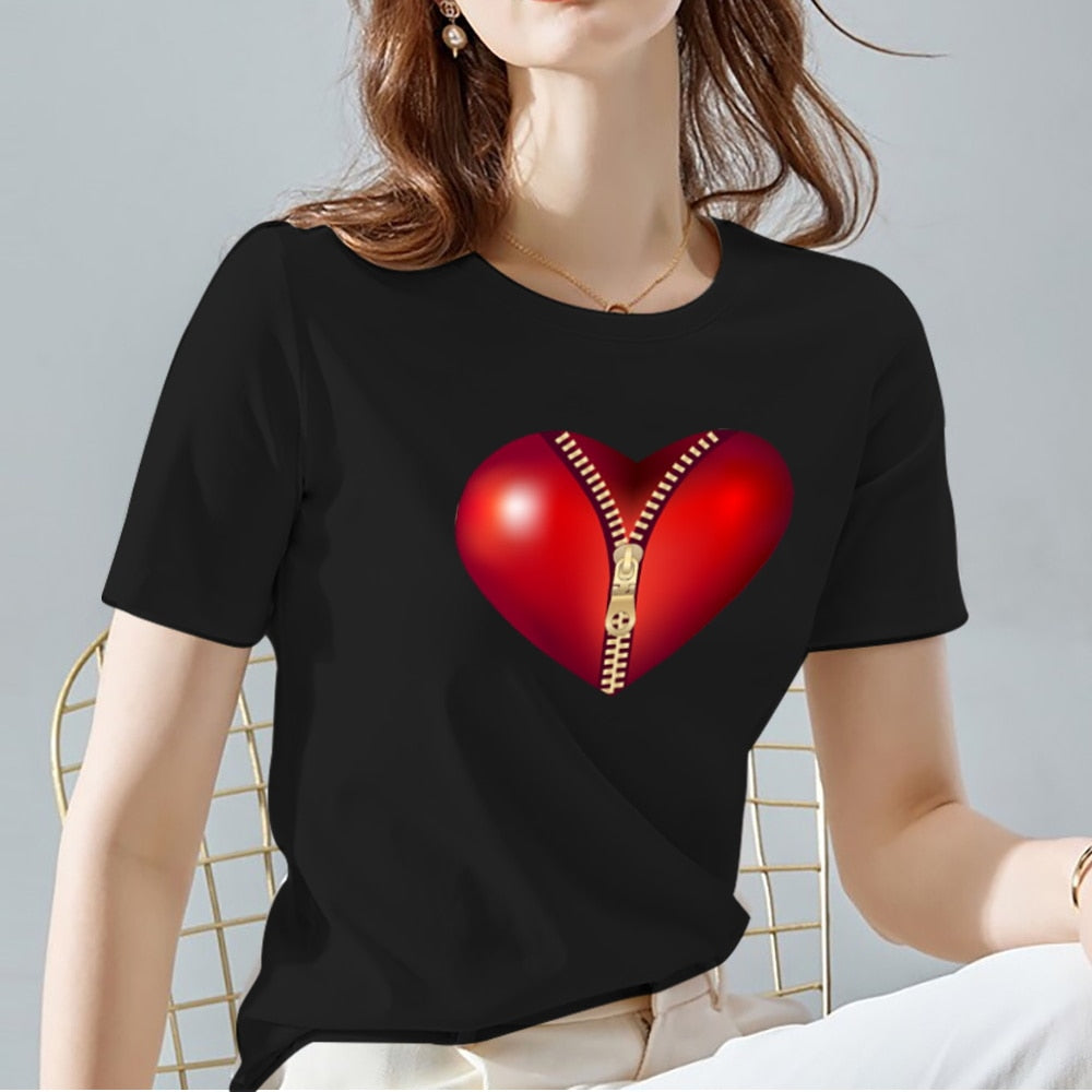 T-Shirt Coeur Brisé