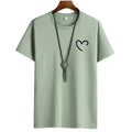 T-Shirt Coeur Homme