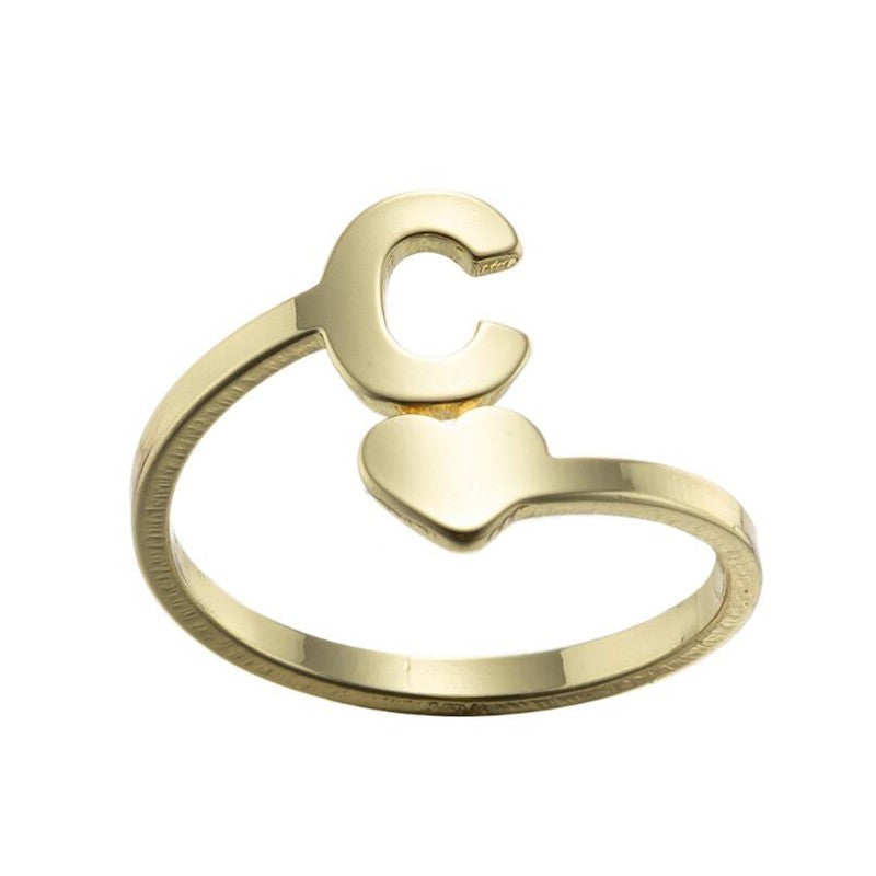 Bague Coeur Doré c