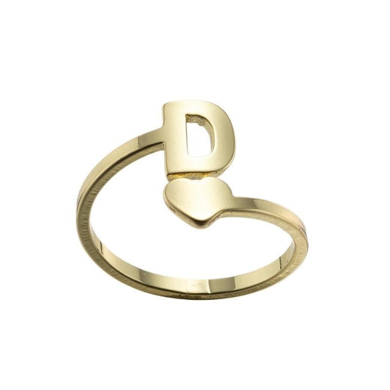 Bague Coeur Doré d