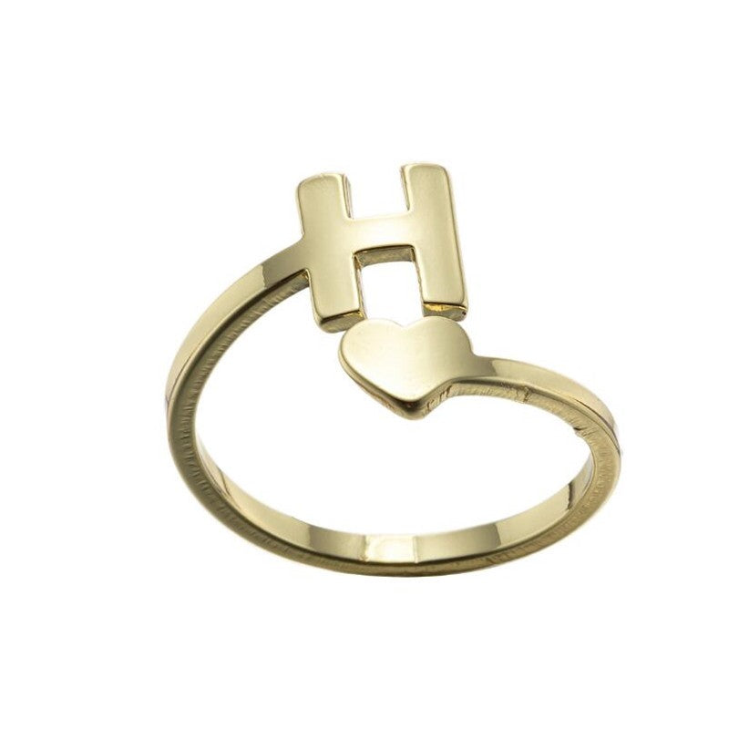 Bague Coeur Doré h