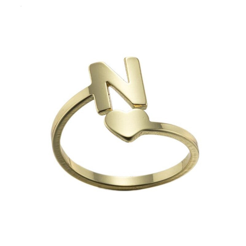 Bague Coeur Doré n