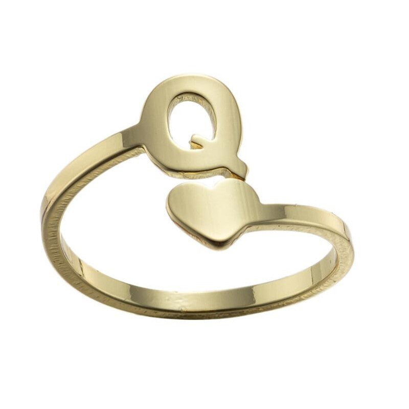 Bague Coeur Doré q