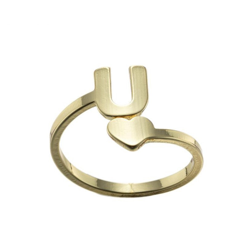 Bague Coeur Doré u