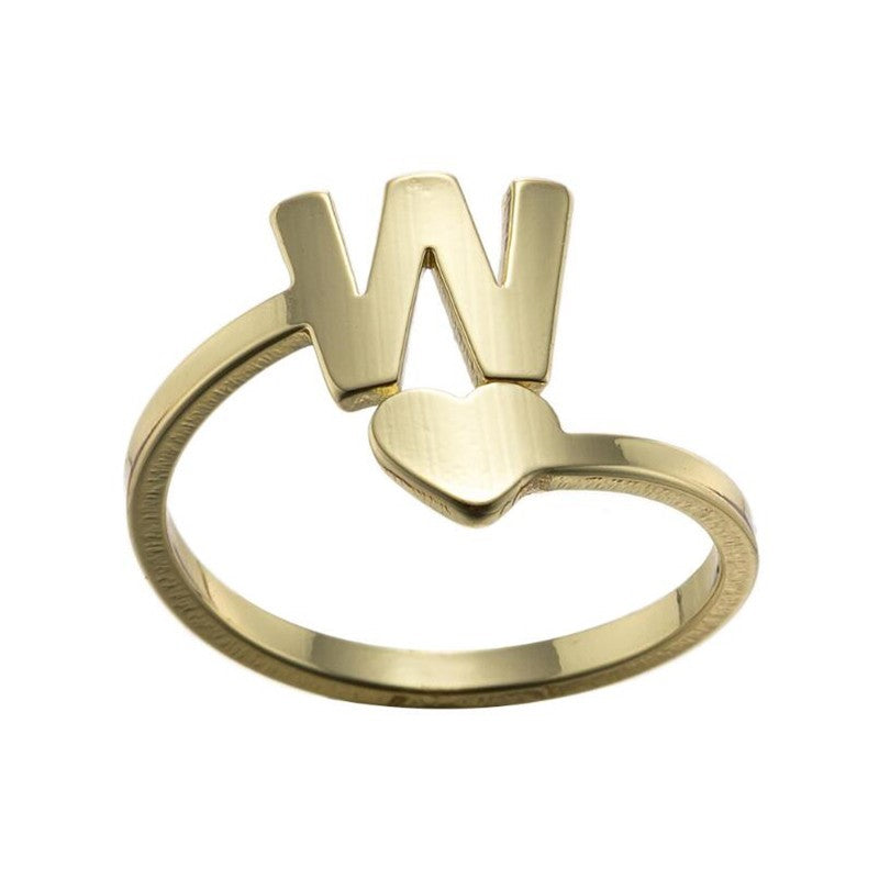 Bague Coeur Doré w