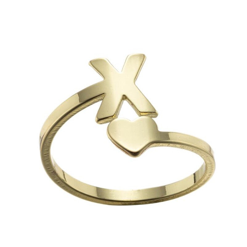 Bague Coeur Doré x