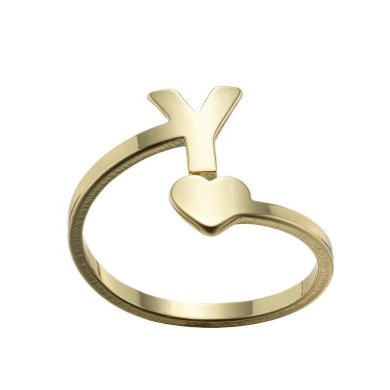 Bague Coeur Doré y