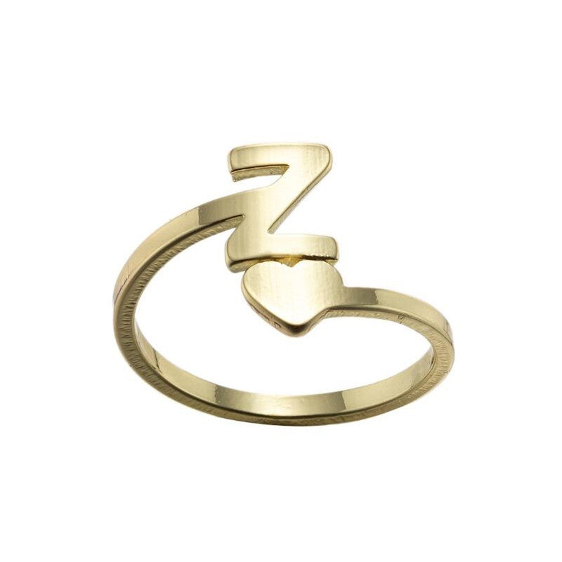 Bague Coeur Doré z
