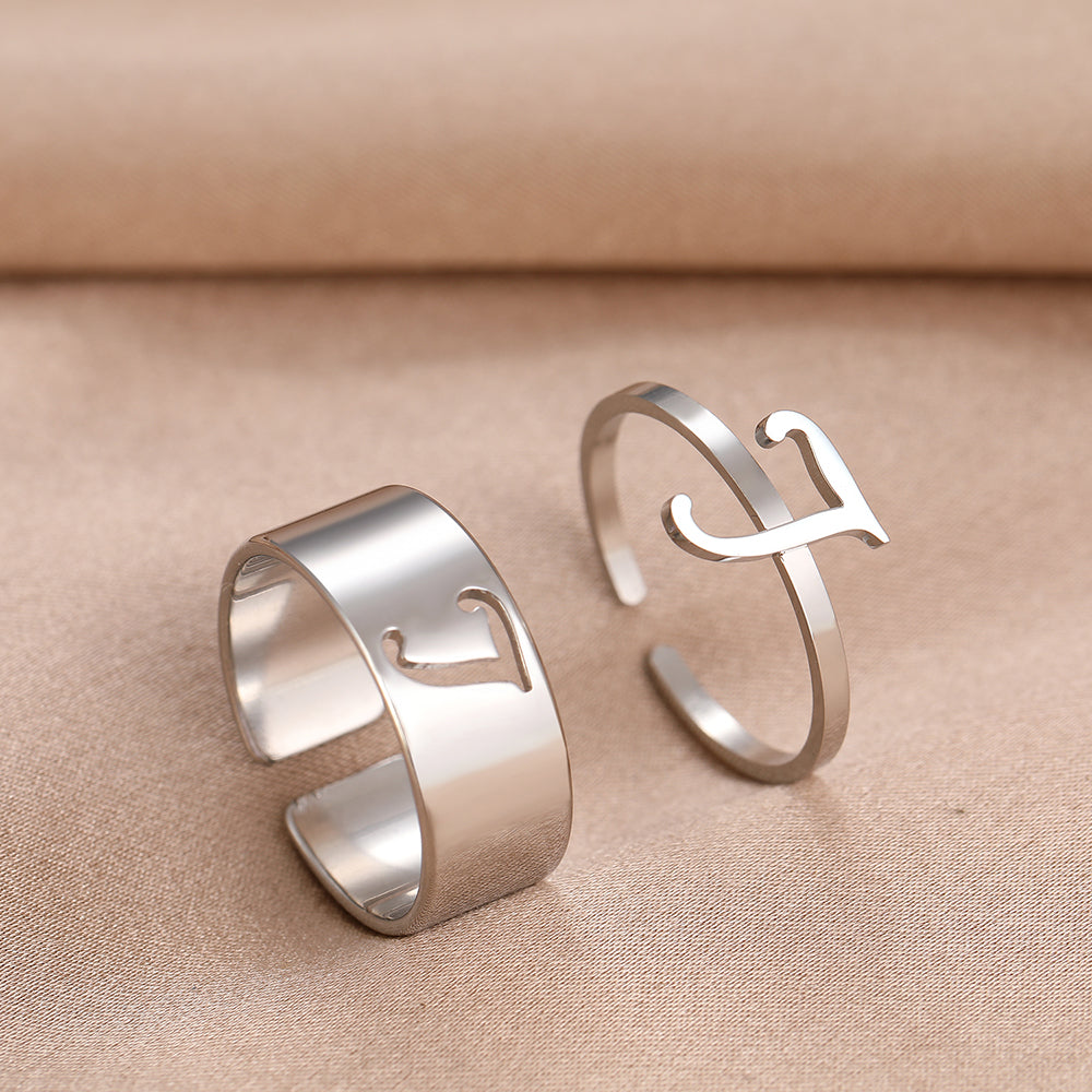 Bague Initiale Couple l