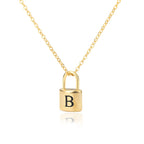 Collier Cadenas Initiale b