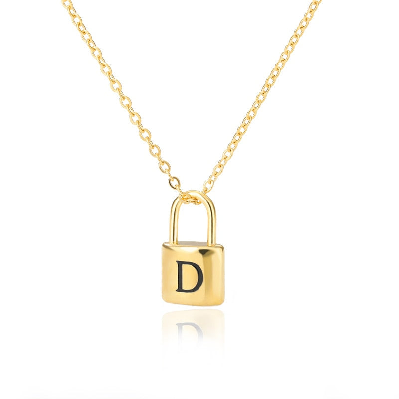 Collier Cadenas Initiale d