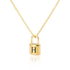 Collier Cadenas Initiale h