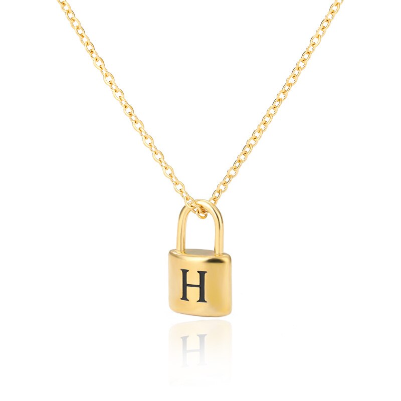 Collier Cadenas Initiale h