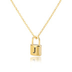 Collier Cadenas Initiale j