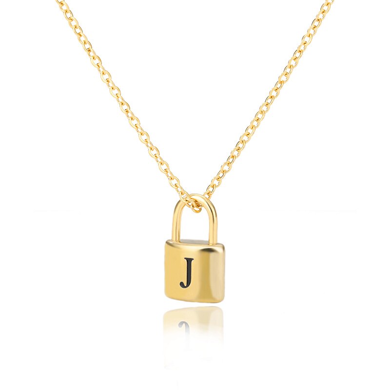 Collier Cadenas Initiale j