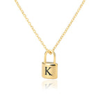 Collier Cadenas Initiale k
