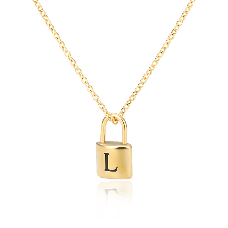 Collier Cadenas Initiale l