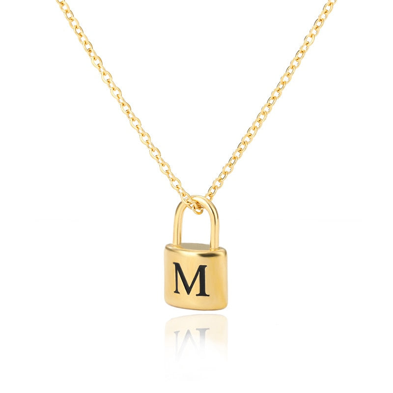 Collier Cadenas Initiale m