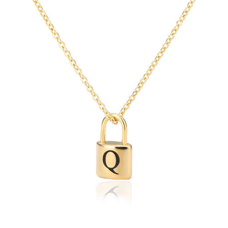 Collier Cadenas Initiale q