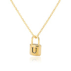Collier Cadenas Initiale u