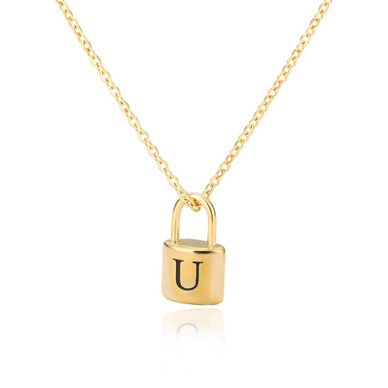 Collier Cadenas Initiale u