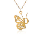 collier lettre alphabet p