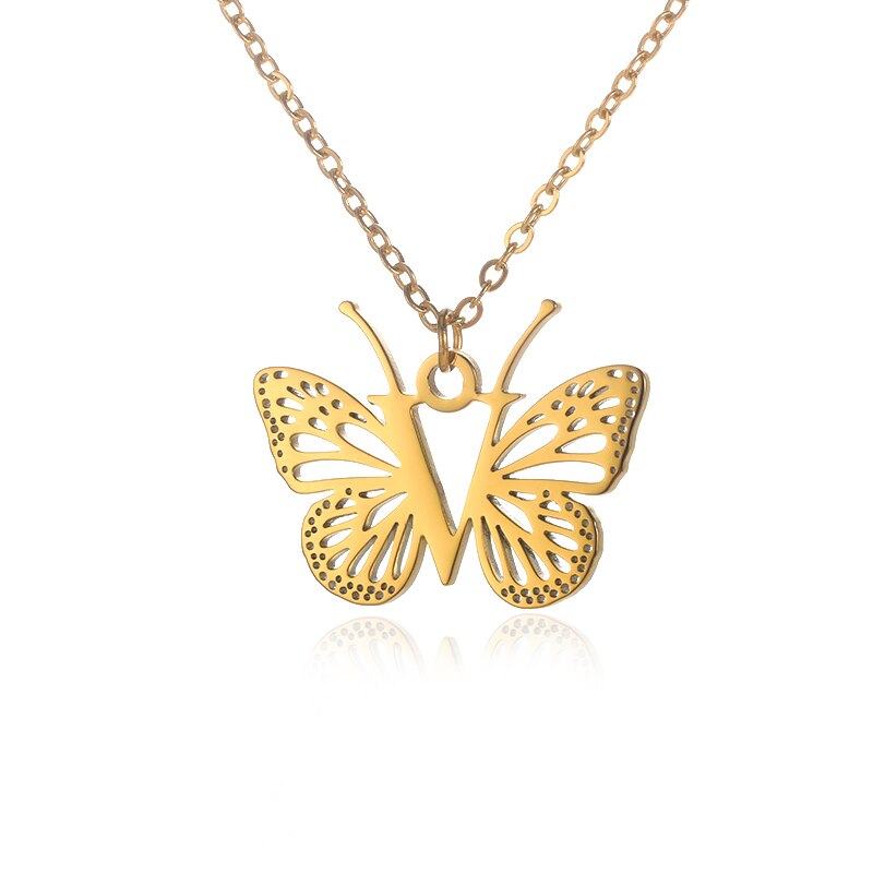 collier lettre alphabet v
