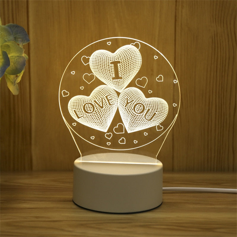 Lampe Je T'aime
