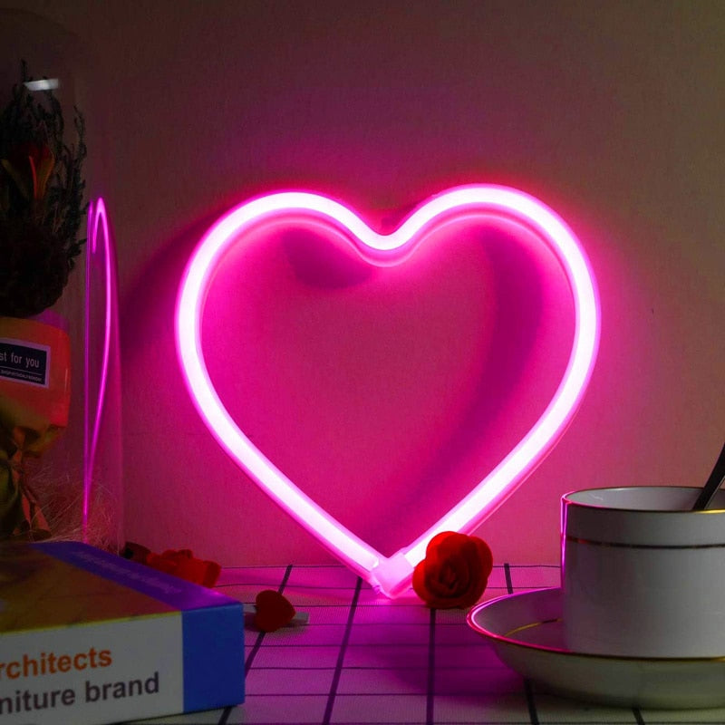 Lampe Neon Coeur
