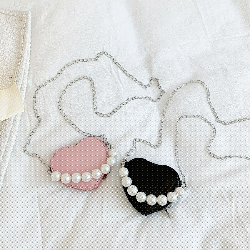 Petit Sac Perle Noir