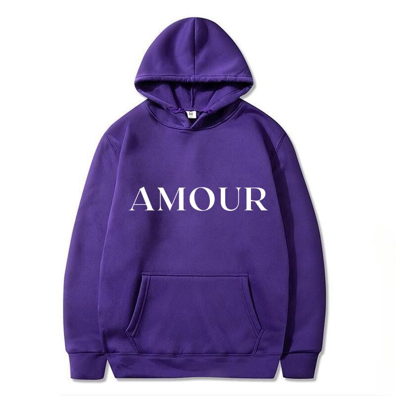 Pull Amour Mauve
