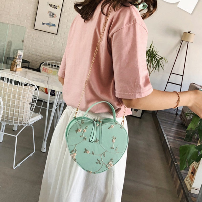 Sac Femme Bandouliere Coeur