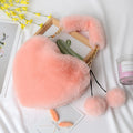 Sac Fourrure Coeur