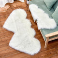 Tapis Fourrure Gris Clair