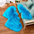 Tapis Fourrure Bleu Marine