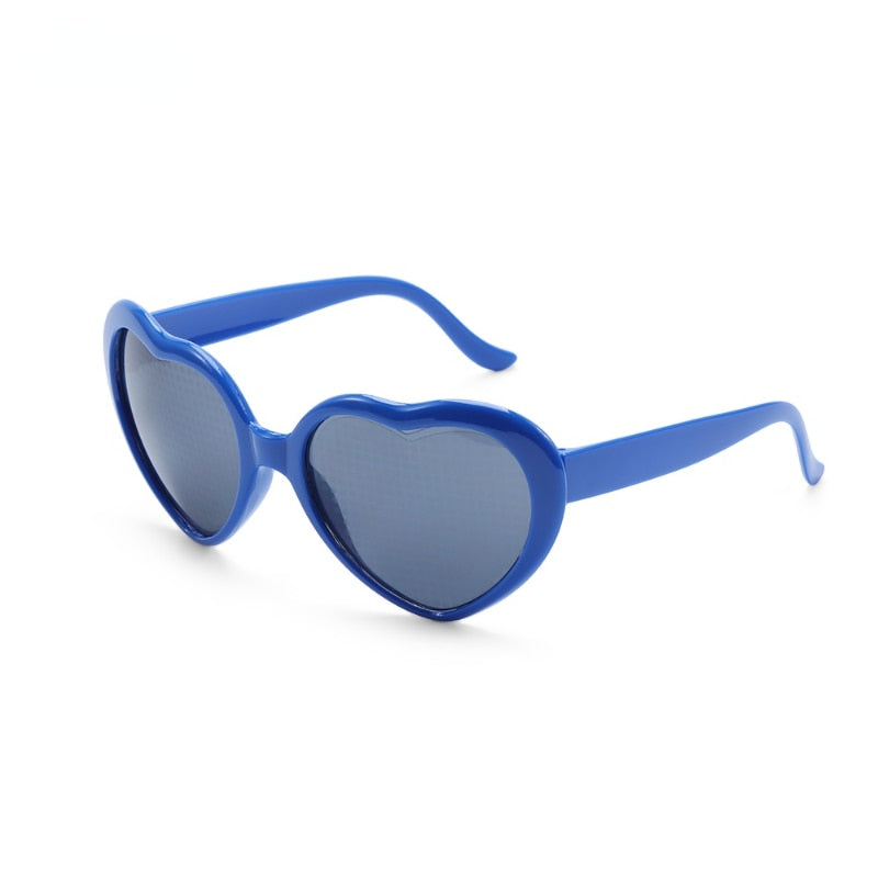 Lunette Coeur Bleu