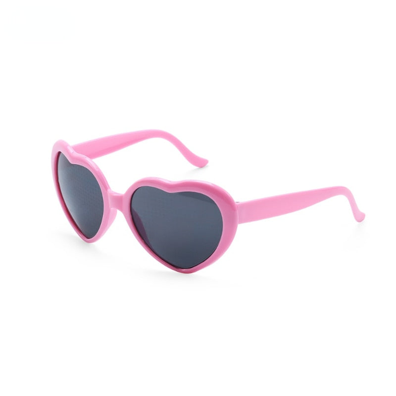 Lunette Coeur Rose