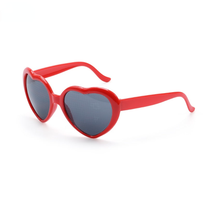 Lunette Coeur Rouge
