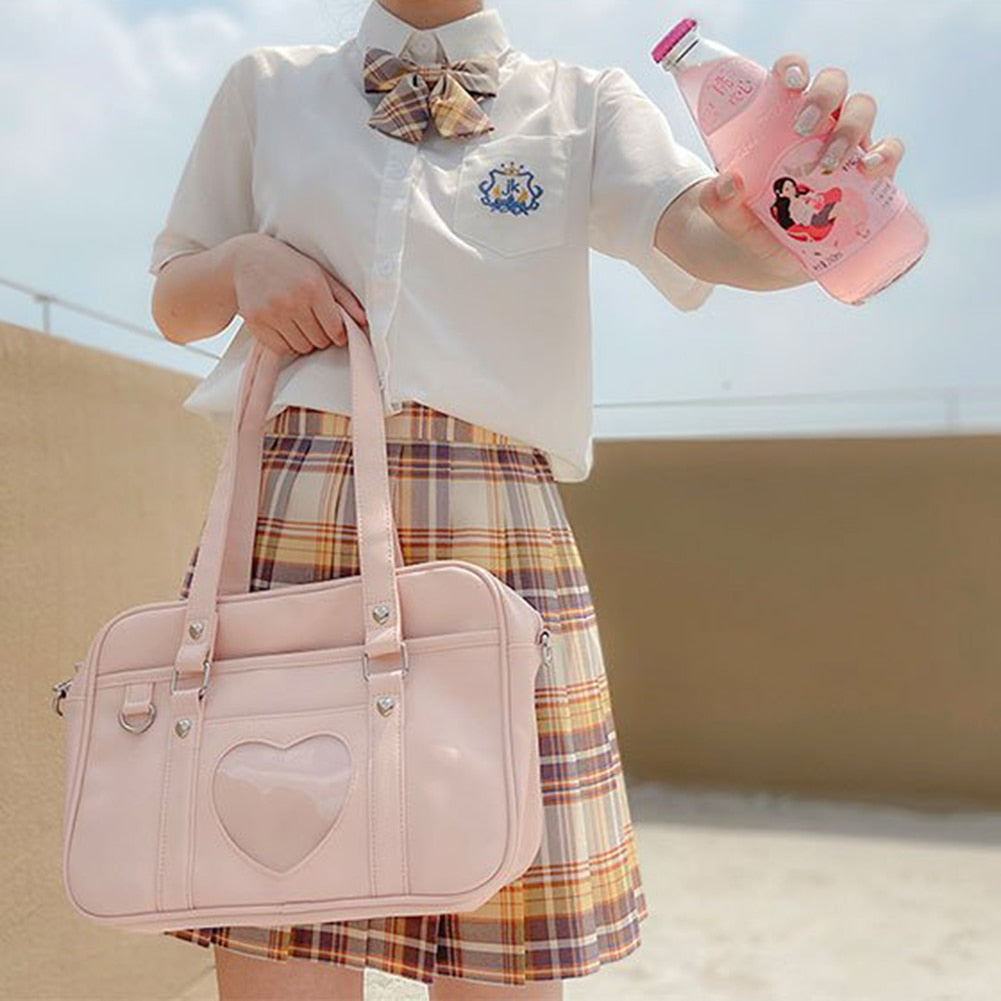 Sac rose coeur