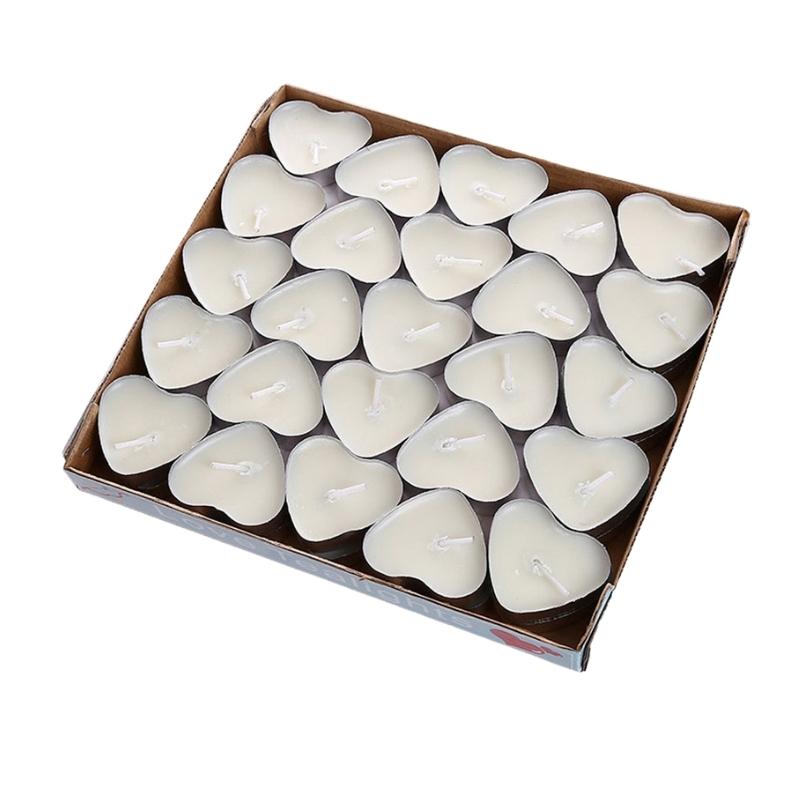 bougies blanches