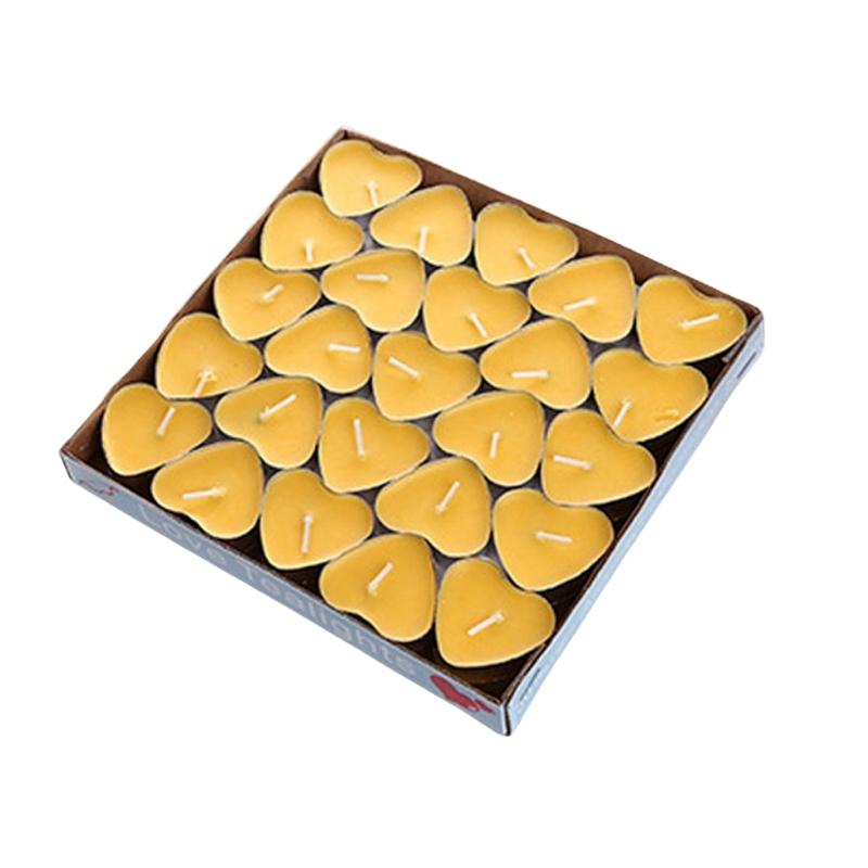 bougies jaunes