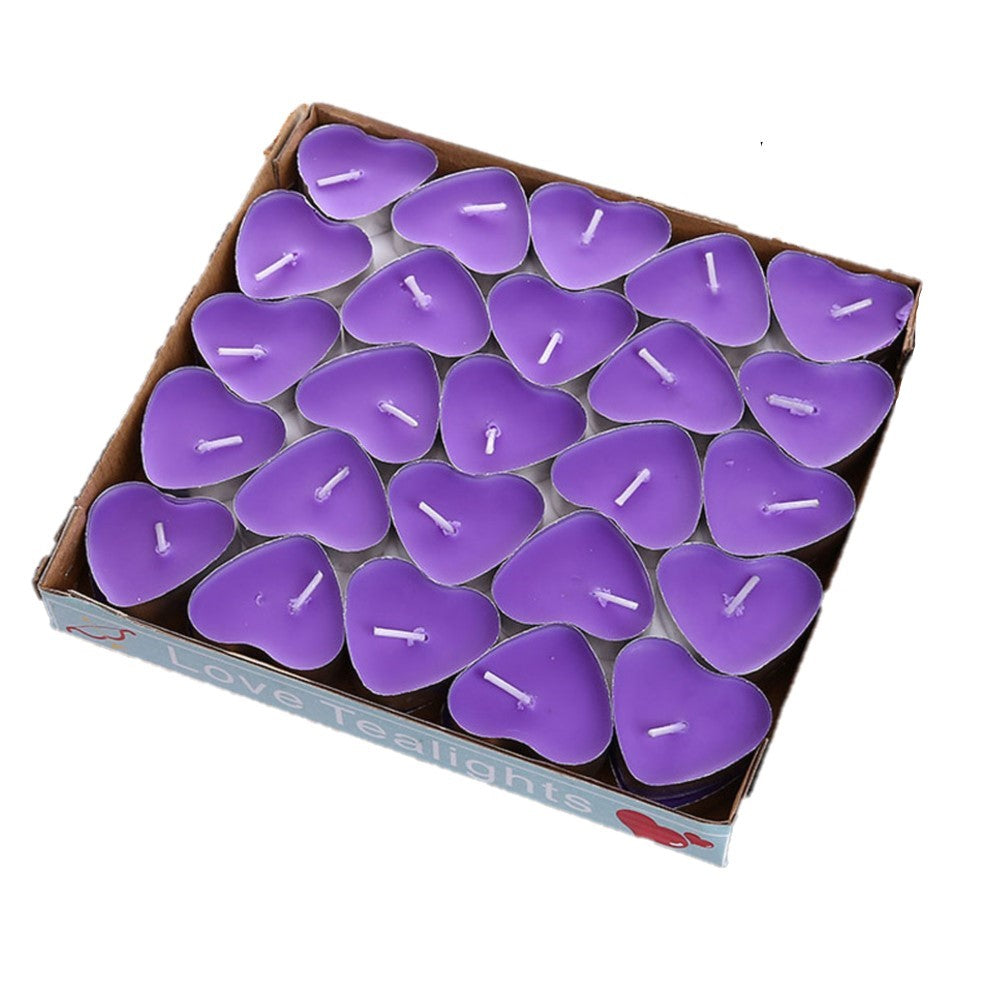 bougies violettes