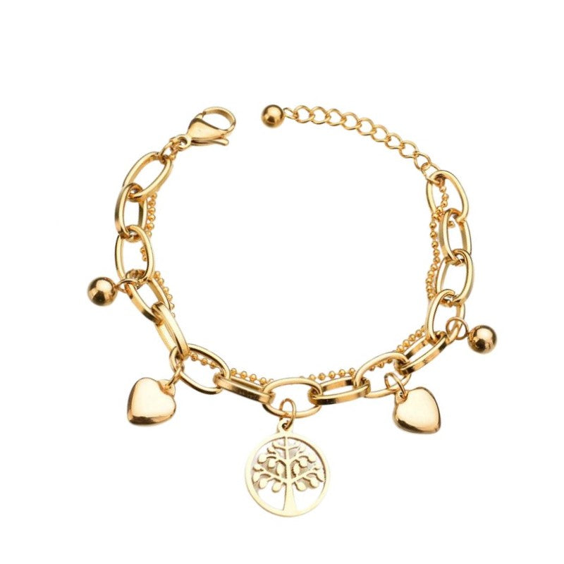 bracelet coeur arbre de vie