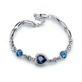 Bracelet Coeur Bleu