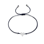 bracelet coeur cordon