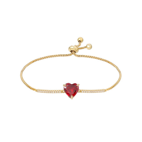 Bracelet Coeur  Cristal