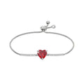 Bracelet Coeur de Cristal