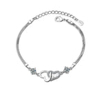 Bracelet Coeur Entrelacé