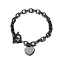 Bracelet Coeur Noir